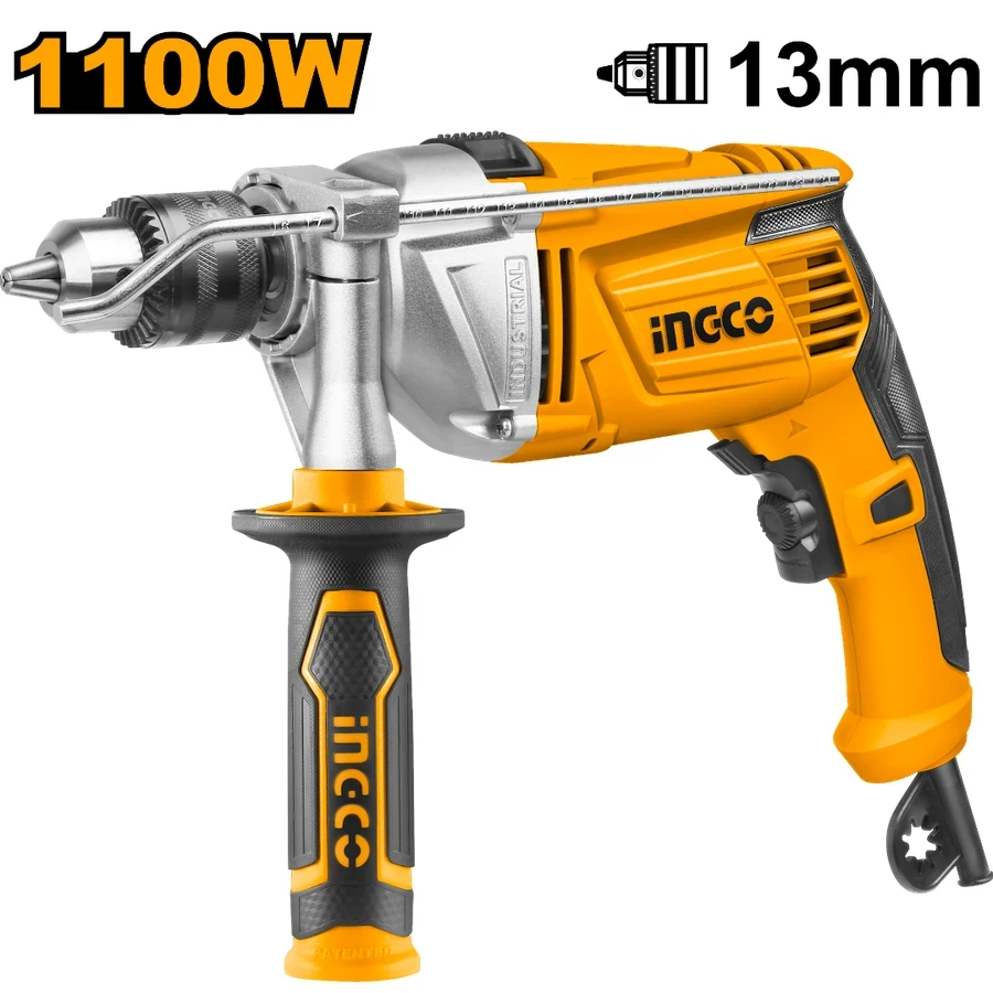 Impact Drill | ID11008 | 1100W | Heavy-Duty Aluminum Gearbox