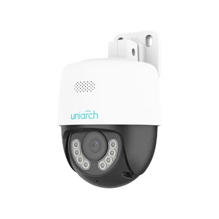 Uniarch 3MP HD Dual Light Outdoor Network PT IP Camera with PoE, 30m IR & 30m Warm Light, 2-Way Audio & 256GB MicroSD Support | Model No. IPC-P213-AF40KC
