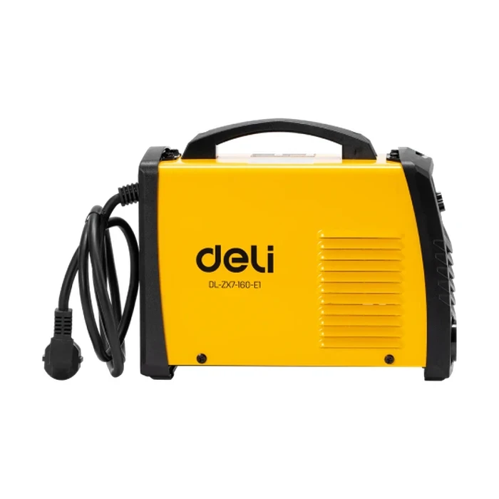 Deli Tools EDL-MMA160-E1 160A Inverter MMA Welding Machine | Heavy-Duty Portable IGBT Stick Arc Welder with Intelligent Overload Protection