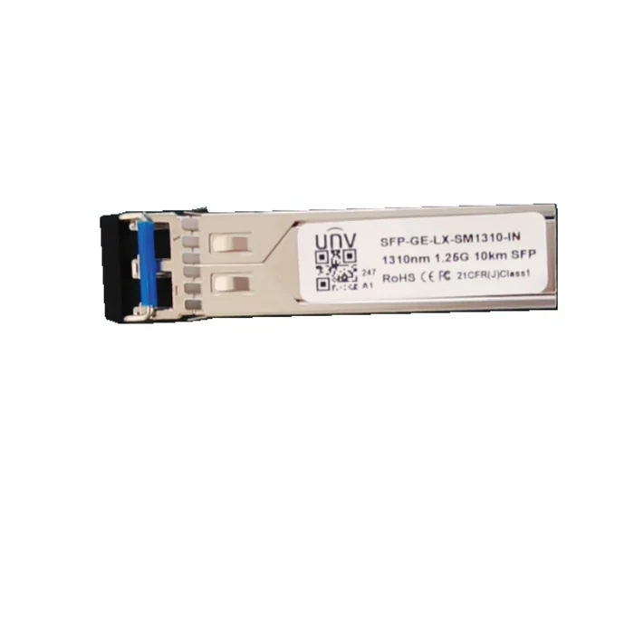 UNV 1.25G Single-Mode 10KM SFP Optical Transceiver Module with LC Connector & 1310nm Wavelength | SFP-GE-LX-SM1310-IN