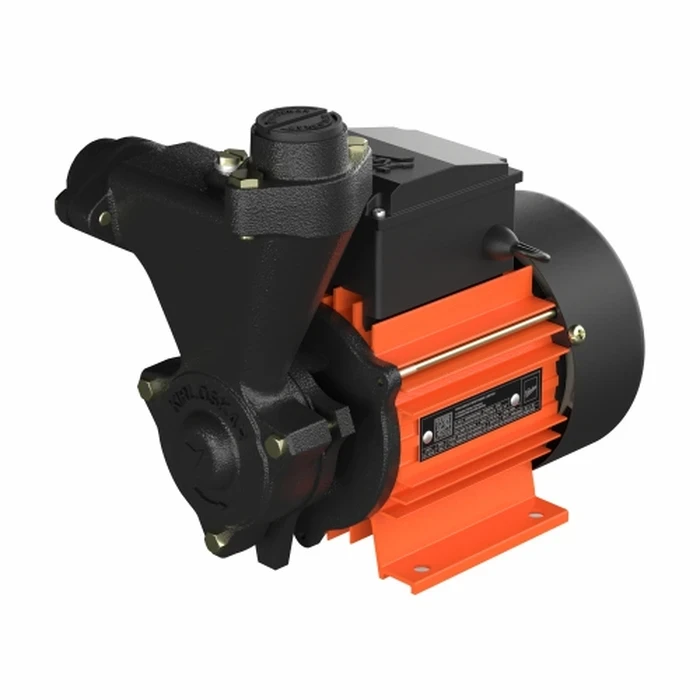 Kirloskar Aarna 0.5 HP (0.37 kW) Single-Phase Self-Priming Monoblock Water Pump | 180-260V Wide Voltage with Brass Impeller & Carbon/Ceramic Seal