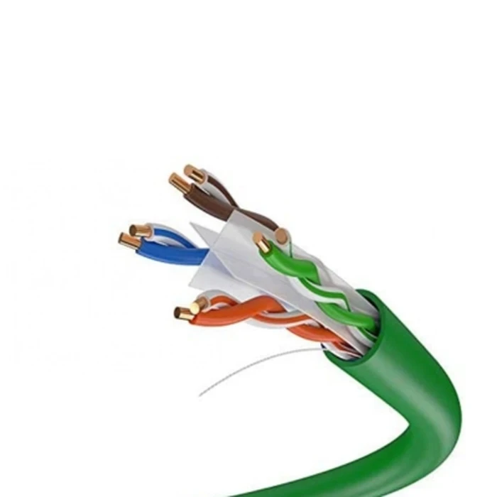 Digicom DG-CAT64PCUTP Indoor CAT6 4-Pair Solid Bare Copper Cable | 250 MHz Bandwidth Logic | Gigabit Ethernet & Enterprise POE | 305 Meters