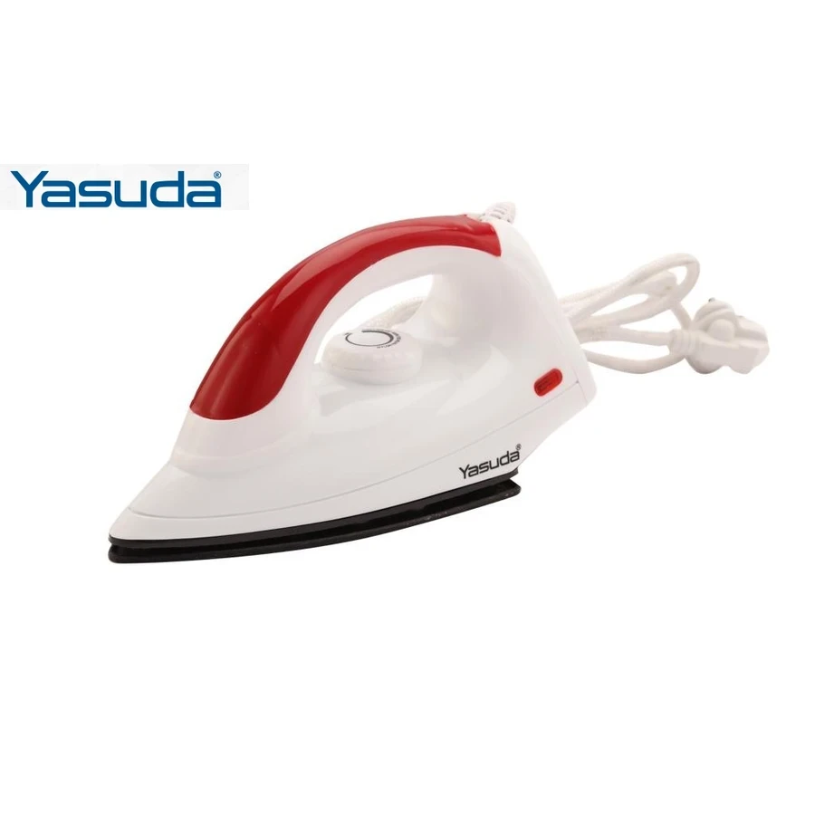 Yasuda YS-211G Dry Iron - 1000W Power, Non-Stick Soleplate, Adjustable Temperature, Quick Heat-up