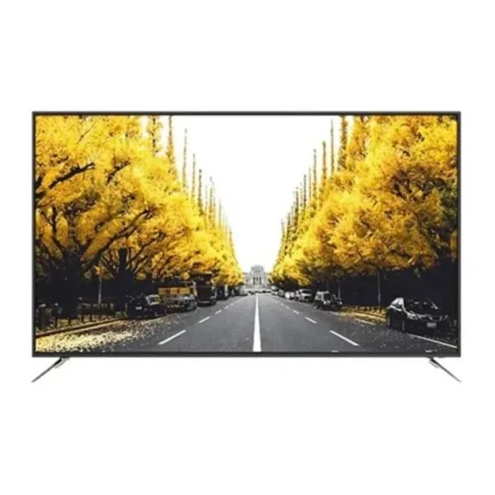 Akaritek 43 Inch Ultra HD 4K Smart LED TV | Dual Stereo Speakers Bezelless Android Display | 1GB+8GB Screen Mirroring Wifi RJ45 Television | AK-43UGS