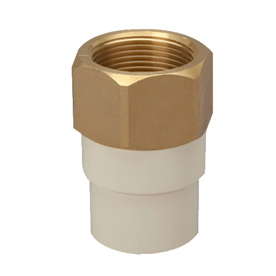 ITPF CPVC Hexa Female Sockets | Wrench-Grip Internal Transition Adapters | 15mm to 50mm Sizes | High-Temperature Resistant & Lead-Free Fusion Connectors for Hot & Cold Water Systems