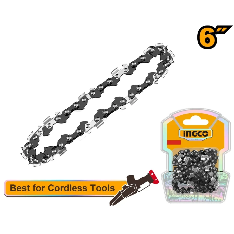 Chainsaw Replacement Chain | AGSC50601 | 6" High-Efficiency Saw Chain