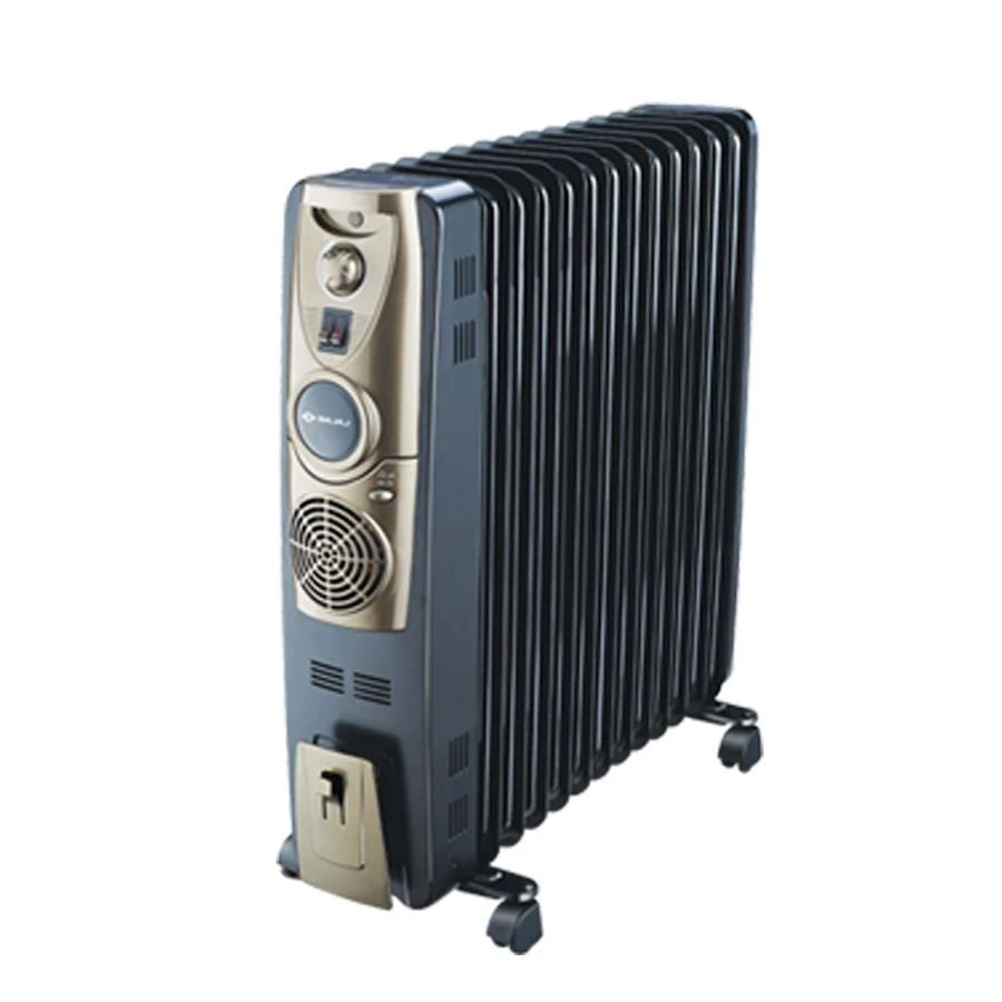 Bajaj Majesty RH 13F Plus Oil Filled Room Heater | 13 Fins | 2900W | DuraProtek Anti-Leak Fins | Oxygen Sustenance