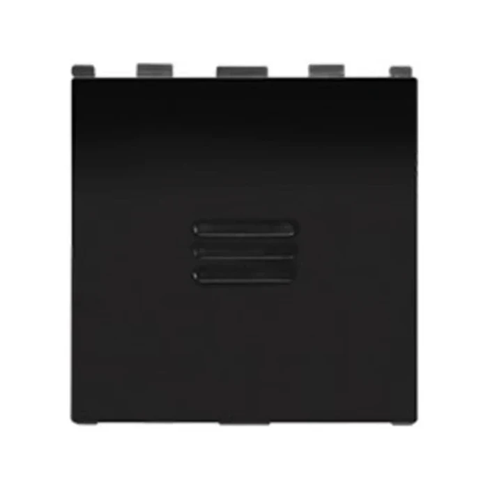 Panasonic Europa 240V 2-Module Electronic Wall Buzzer | Flush-Mount Door & Office Calling Chime in Premium Black | WIPM4702GB