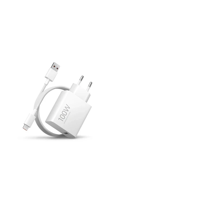 Xiaomi 100W Charging Combo (Type-A) EU | Ultra-Fast Wall Charger with QC, PD, PPS Protocols & Compact Build | MDY-19-ER