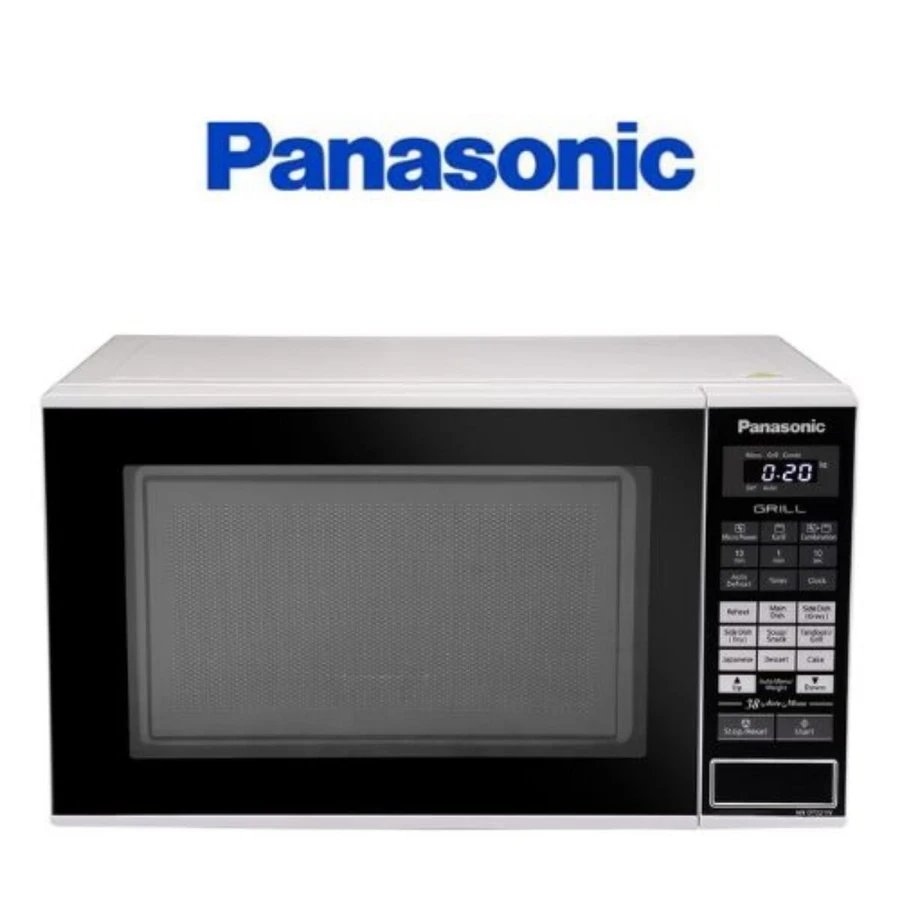 Panasonic NN-GT221WYTE 20 Litre Grill Microwave Oven | High-Performance Integrated Grill | Compact Design | Rapid Reheating & Browning