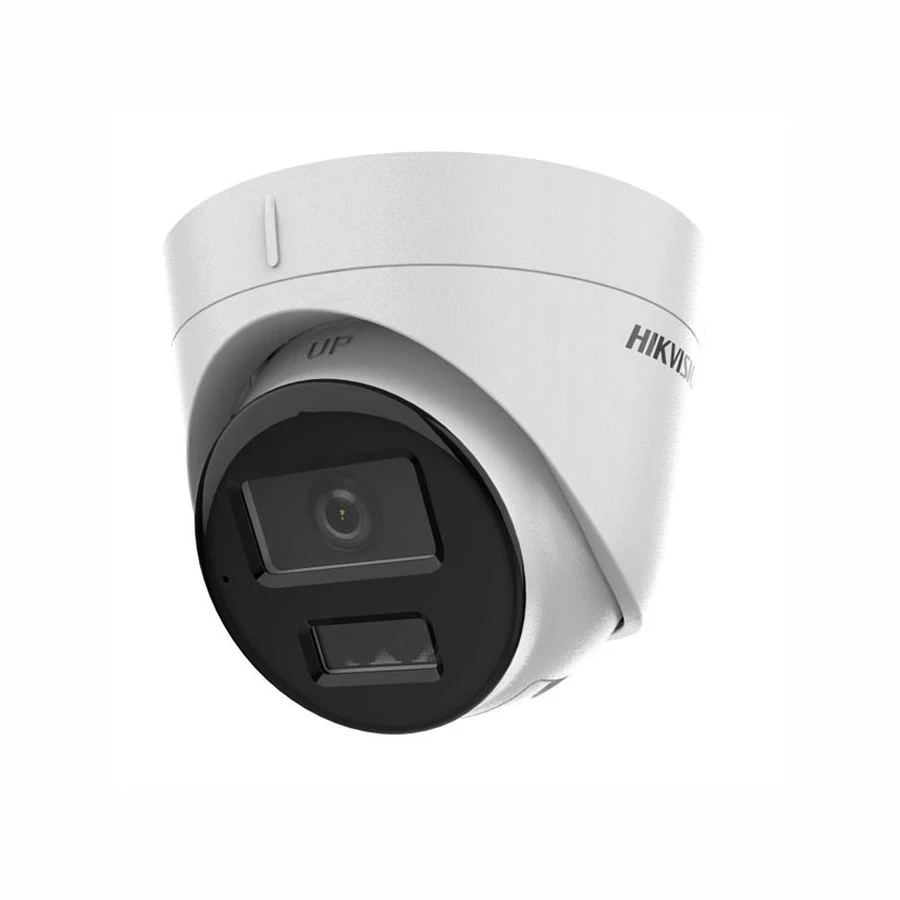 Hikvision 2MP Smart Hybrid Light Turret Camera | Built-in Mic | Human & Vehicle Detection | IP67 | DS-2CD1323G2-LIU