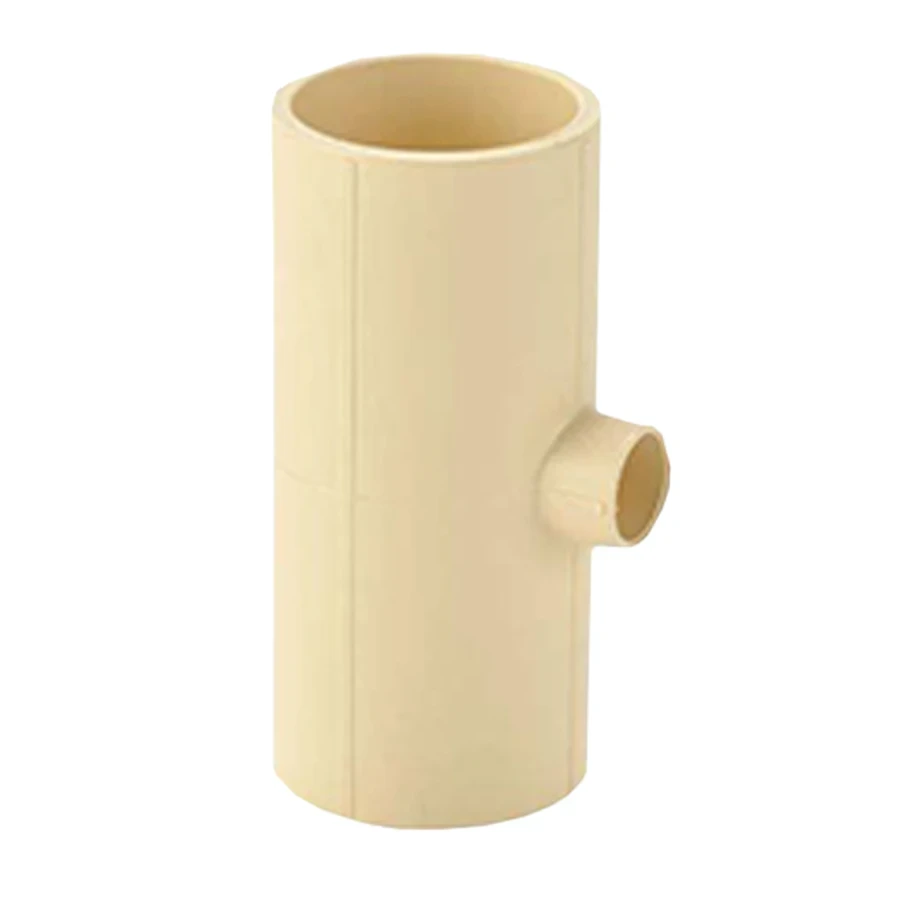 ITPF CPVC Reducing Tees | Three-Way Diameter Transition Branch Fittings | 20mm to 50mm Range | High-Temperature Resistant & Lead-Free Fusion Connectors for Hot & Cold Water Systems