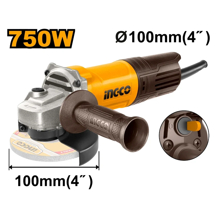 Angle Grinder | AG750282 | 750W | High-Speed Professional Metalworker