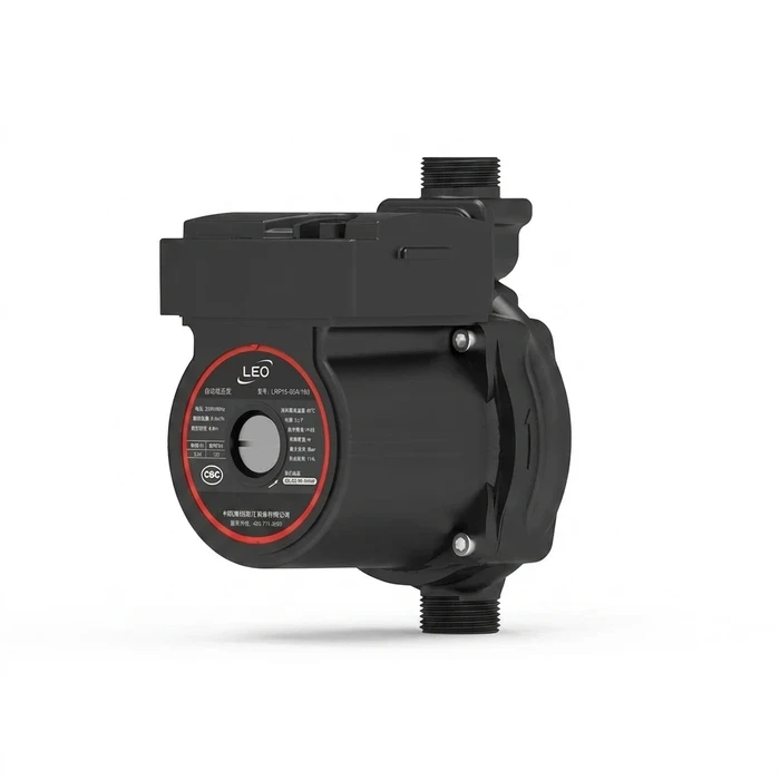 LRP-A Heavy-Duty Wet-Rotor Circulation & Booster Pump | Inline Hot Water Circulator for Floor Heating, Solar Pumping & Domestic Pressure Boosting | LRP-A Series