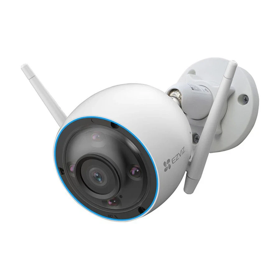 EZVIZ H3 3K Outdoor Wi-Fi Camera - IP67, AI Human/Vehicle Detection, 30m Night Vision, Works with Alexa (CS-H3-R100-1J5WKFL)
