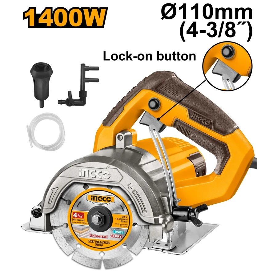 Marble Cutter | MC140068 | 1400W | High-Speed Precision Masonry Tool