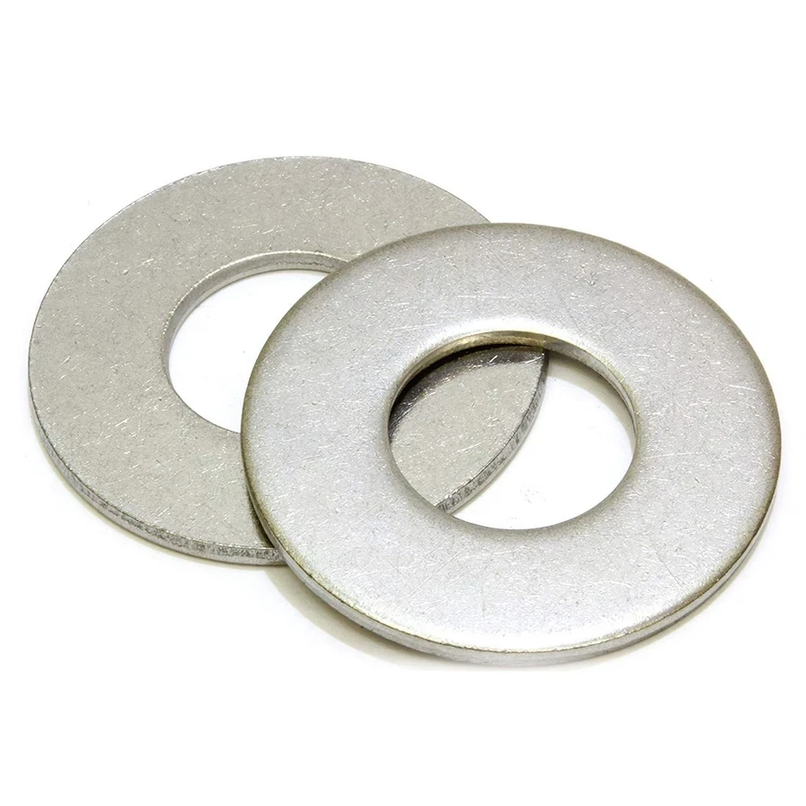 Mild Steel (MS) Flat Washers | Traditional 1 Line to 6 Line (Sut) Sizes | Stamped Low-Carbon Steel Load-Spreading Units for General Fabrication