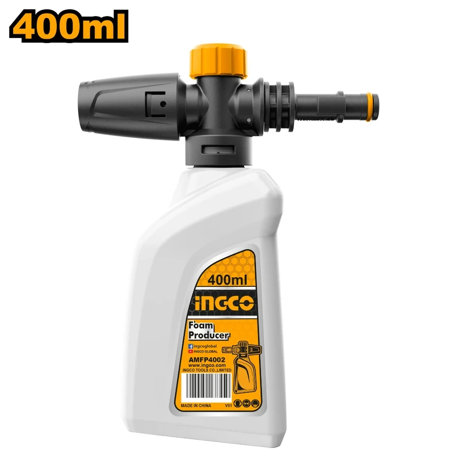 INGCO High-Pressure Foam Producer | 400mL Adjustable | AMFP4002