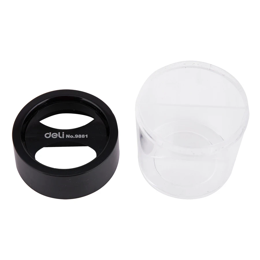 Deli Clip Dispenser / Standing Container E9881 - Good Quality, Easy to Use Desk Organizer for Clips and Small Items