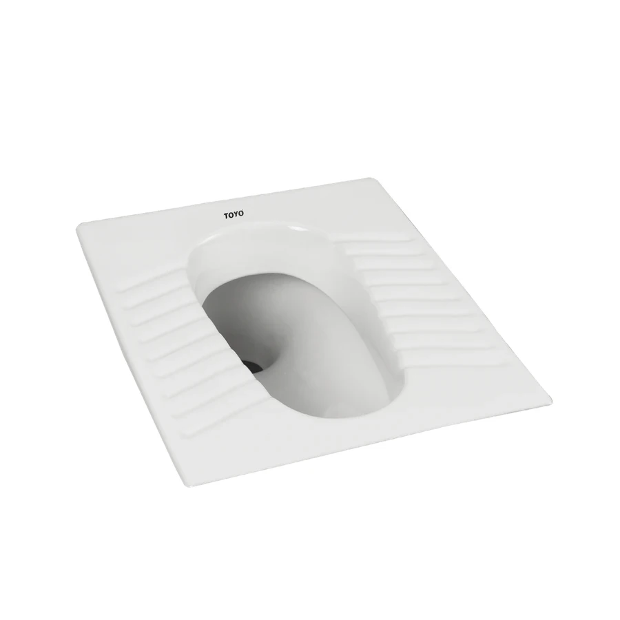 TOYO 26001 Orissa Pan - 20 Inch (520 x 420 x 280 mm), Aqua Pan Design, White Ceramic