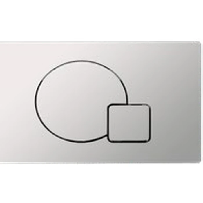 Toyo Dual-Flush Mechanical Actuator Panel | Premium Chrome Flush Control Plate for Concealed In-Wall Toilet Cistern Tanks | TOYO-31012