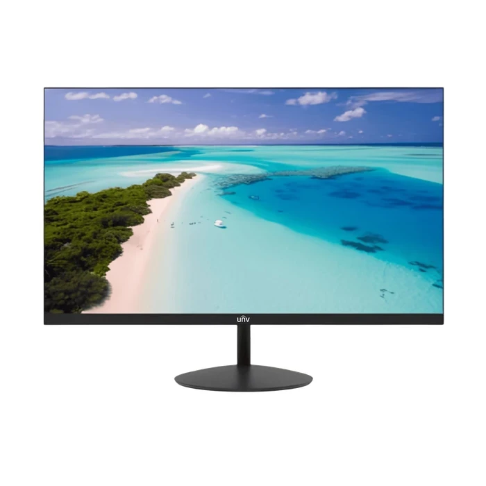 UNV MW-LC22-P1 22" LED Full HD Monitor | 100Hz Refresh Rate Borderless Design | Uniview 1080p VA Panel 5ms Response Time VESA Mount HDMI & VGA Desktop Monitor