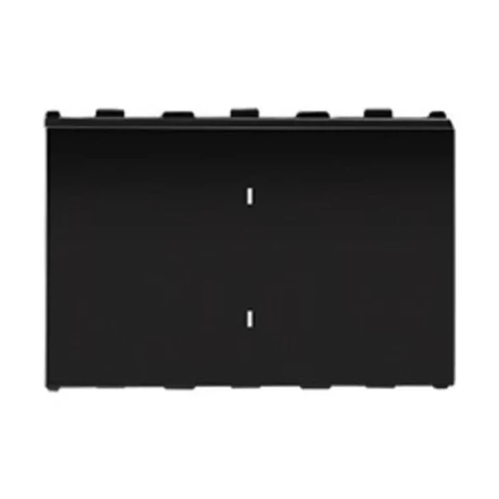 Panasonic Europa 20A 2-Way 3-Module Extra-Wide Rocker Power Switch | Heavy-Duty Dual-Control AC & Geyser Modular Switch in Premium Black | WIPM50325GB