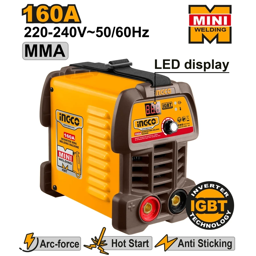 Inverter MMA Welding Machine | ING-MMA16049 | 160A Digital IGBT Series