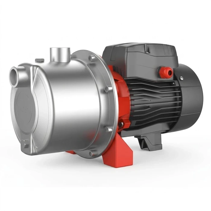 AJm-S Heavy-Duty Stainless Steel Self-Priming Jet Pump | High-Suction Clean Water Pressure Booster for Well Lifting, Garden Sprinklers & Domestic Mains | AJm-S Series