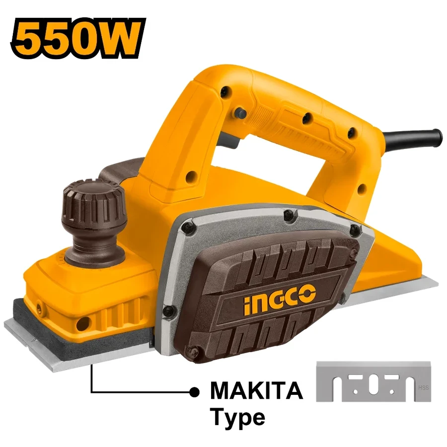 Electric Planer | PL5508 | 550W | High-Precision Wood Finishing Tool