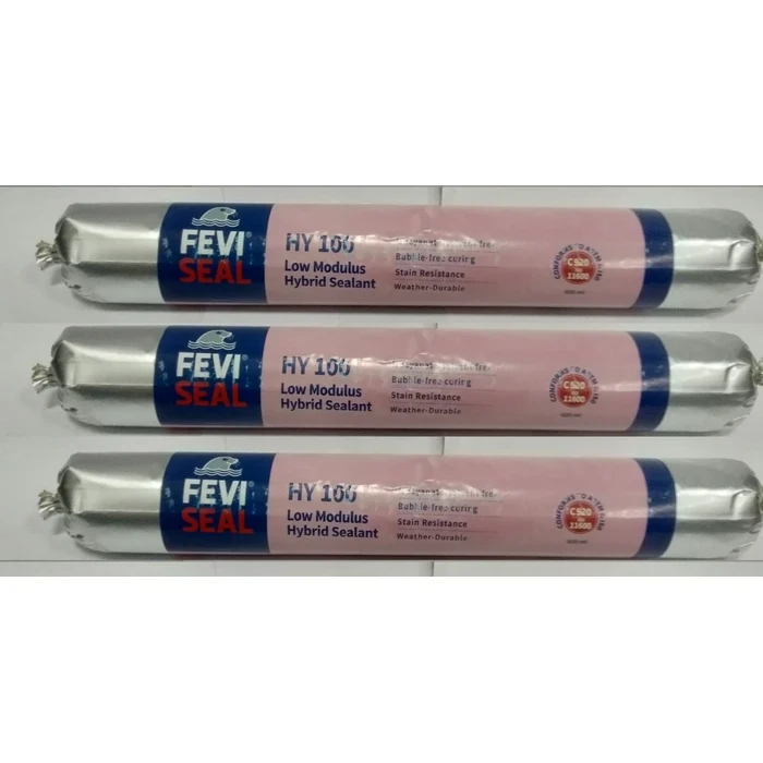 Feviseal HY 100 High-Modulus PU Sealant | For Structural Expansion Joints & Pre-Cast Concrete | UV Stable & Weatherproof Logic | 600 ML