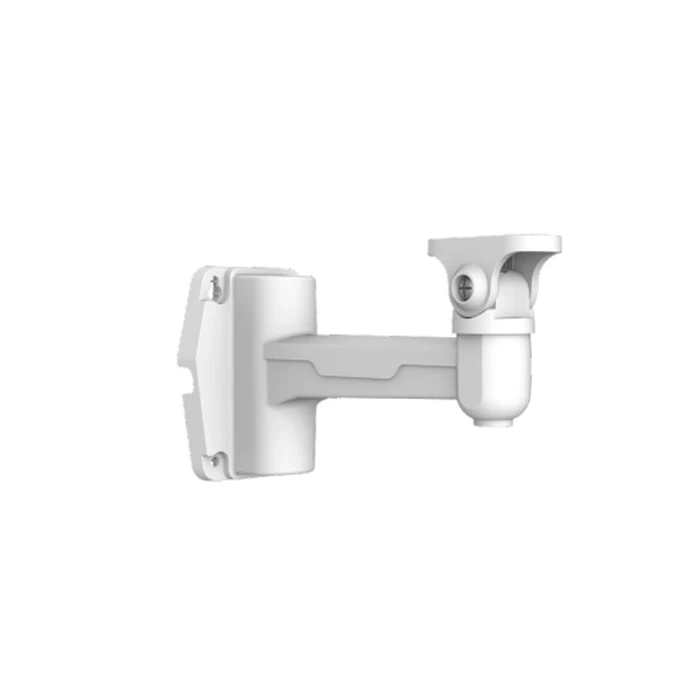 UNV TR-WM07P-A Wall Mounting Bracket | 10kg Maximum Weight-Bearing | Uniview Premium White Polymer Extension Arm Mount for 6-inch Bullet Cameras