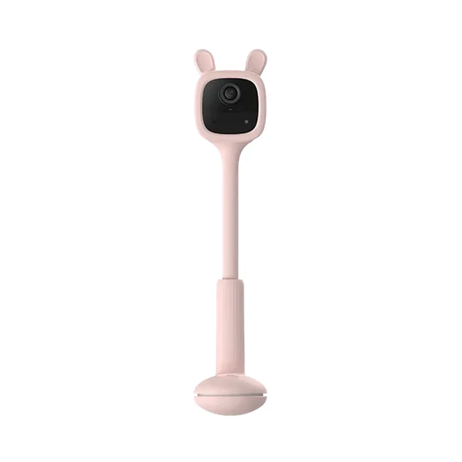 EZVIZ BM1 1080P Wire-Free Smart Baby Monitor - Pink Version, AI Crying/Crib Detection, Auto Lullabies (CS-BM1)