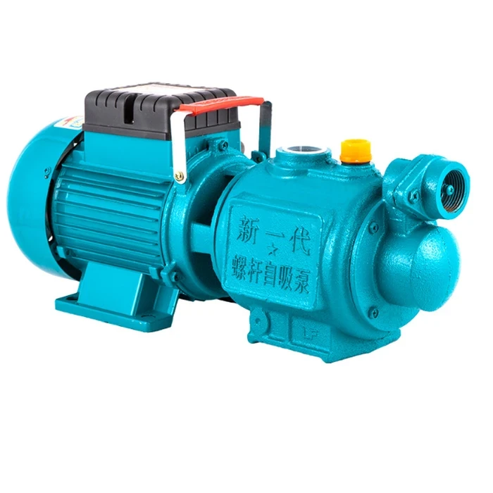 Shiva ZGD Cast Iron Super Suction Water Pump Series (1.0 HP & 1.5 HP) | Heavy-Duty Self-Priming Screw Impeller Pump with Thermal Overload Protection