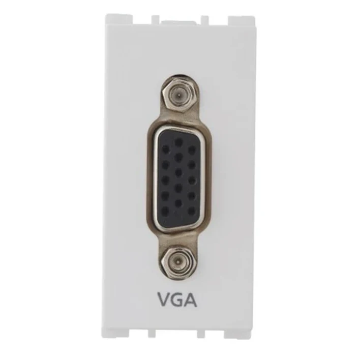 Panasonic 1M Modular Projector Socket Outlet | Flame-Retardant Polycarbonate | WIPM2311