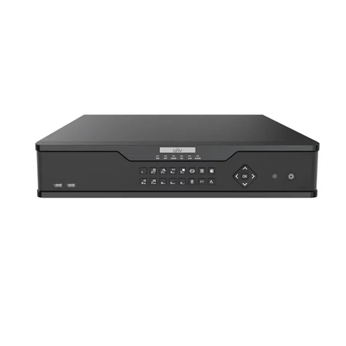 UNV 32-Channel Prime 2U Rackmount NVR with 4 SATA Bays, Dual 4K HDMI, RAID 1/5 & 16-Ch Facial Recognition | NVR304-32X