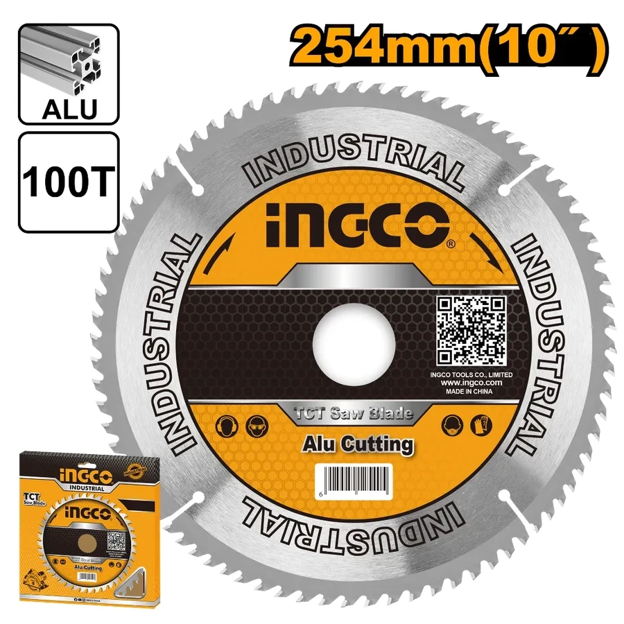 TCT Saw Blade for Aluminum | TSB3254210 | 254mm (10") 100T Ultra-Fine Cutter