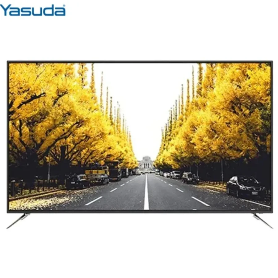 Yasuda YS-43SGS 43 Inch Smart Bezelless Full HD TV - Android 9, Inbuilt Wi-Fi, Miracast, and Netflix/YouTube Support