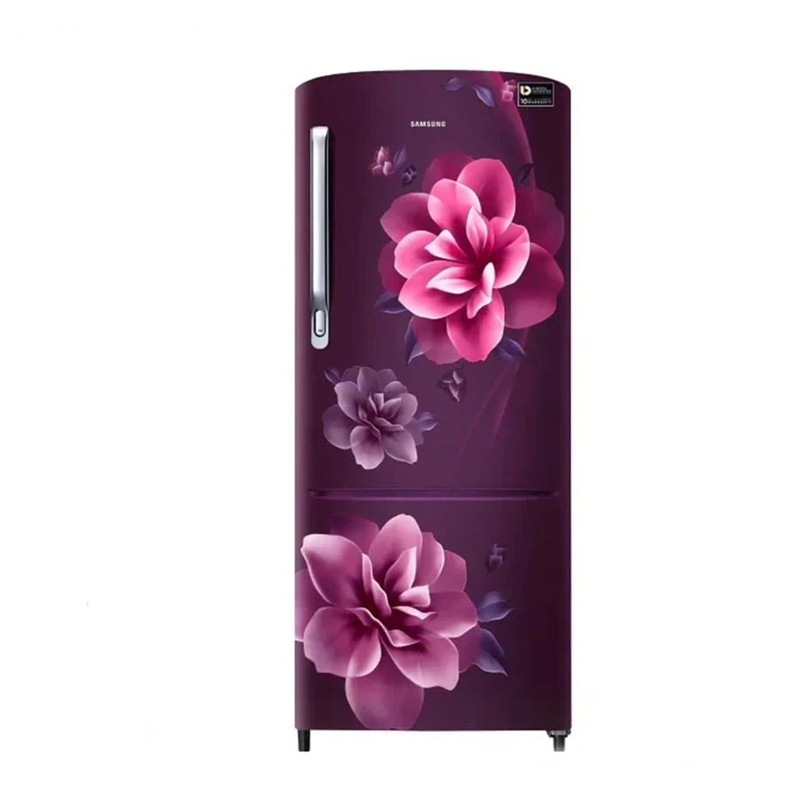 Samsung RR20C2722CR/IM 192L Single Door Refrigerator | Digital Inverter Compressor | Camellia Purple | Direct Cool with Coolpad