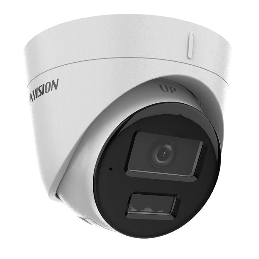 Hikvision 4MP Smart Hybrid Light Fixed Turret Camera | Built-in Mic | Human & Vehicle Detection | IP67 | DS-2CD1343G2-LIU