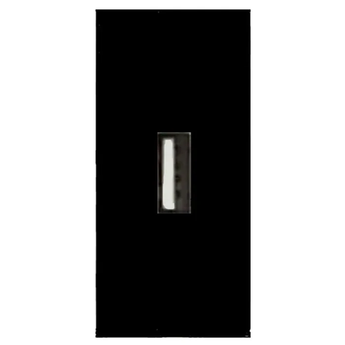 Panasonic Europa 1-Module 18W USB Type-A Fast Charger | High-Speed Quick-Charge Wall Outlet in Designer Black | WIPM1343GB