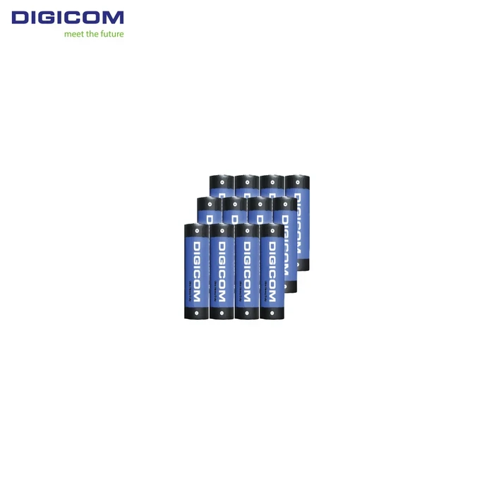 Digicom D Heavy Duty Batteries R20P-2B | Long Lasting Power Logic | Leak Resistant & Trusted Energy System | 2 Pcs Blister