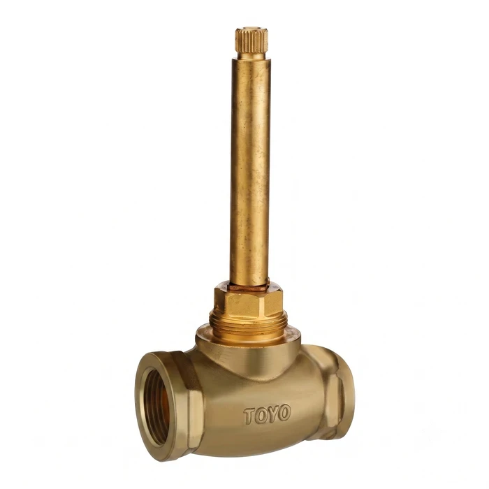 Toyo Extra Heavy Concealed Stop Cock Inner Part with 20 mm High Flow Spindle | EM-51017-15 & EM-51017-20