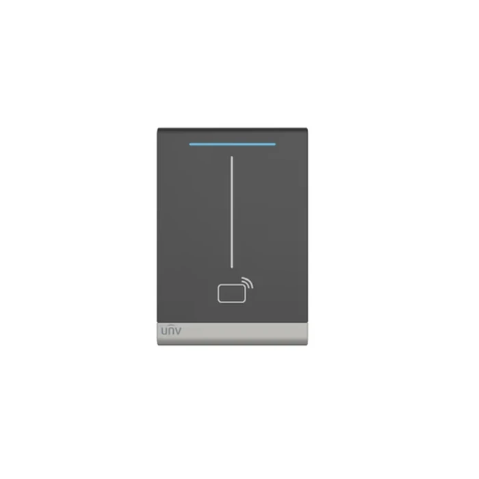 UNV Wall Mount Mifare 13.56MHz Card Reader with Wiegand & RS485 Interfaces, IP65 Weatherproofing & LED Status Light | Model No. OEC-R3H-M