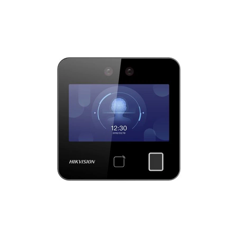 Hikvision Face & Fingerprint Access Terminal | 1500 Face Capacity | Wi-Fi & Battery Support | DS-K1T343MFWX-B