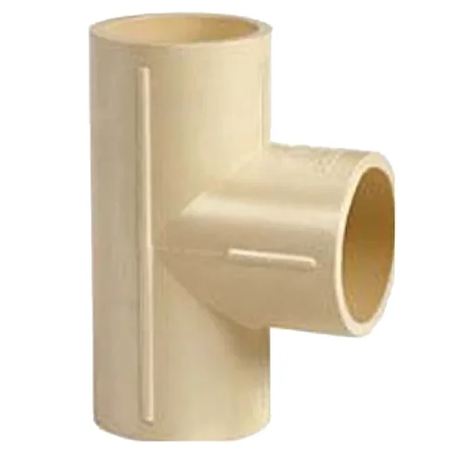 ITPF CPVC Equal Tees | Three-Way Branch Connectors | 15mm to 50mm Sizes | High-Temperature Resistant & Lead-Free Fusion Junctions for Hot & Cold Water Systems