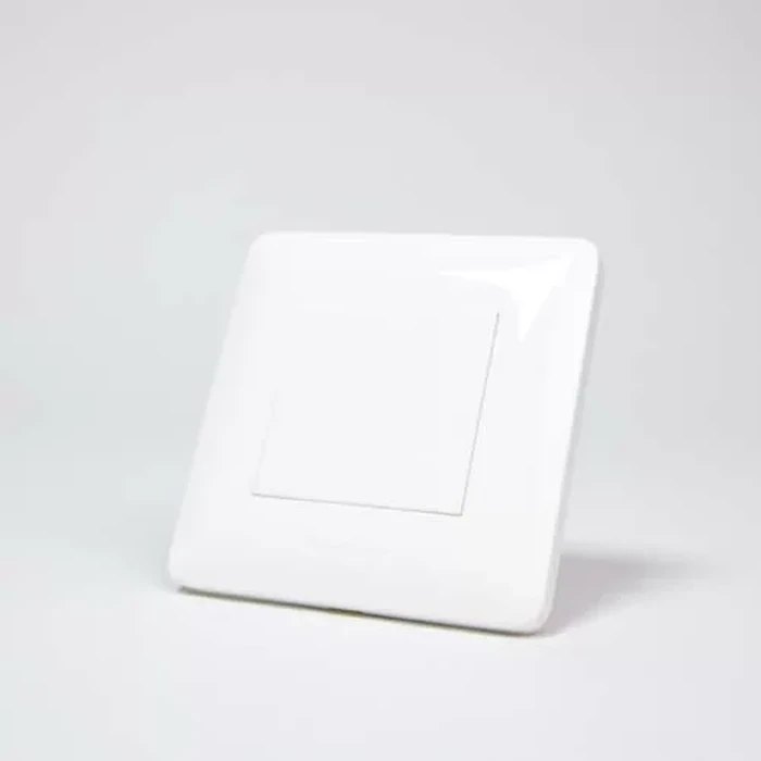 Panasonic WDBA8010-N 1-Gang Blank Plate | Modular Finishing Shield | High-Impact Flame Retardant Polycarbonate