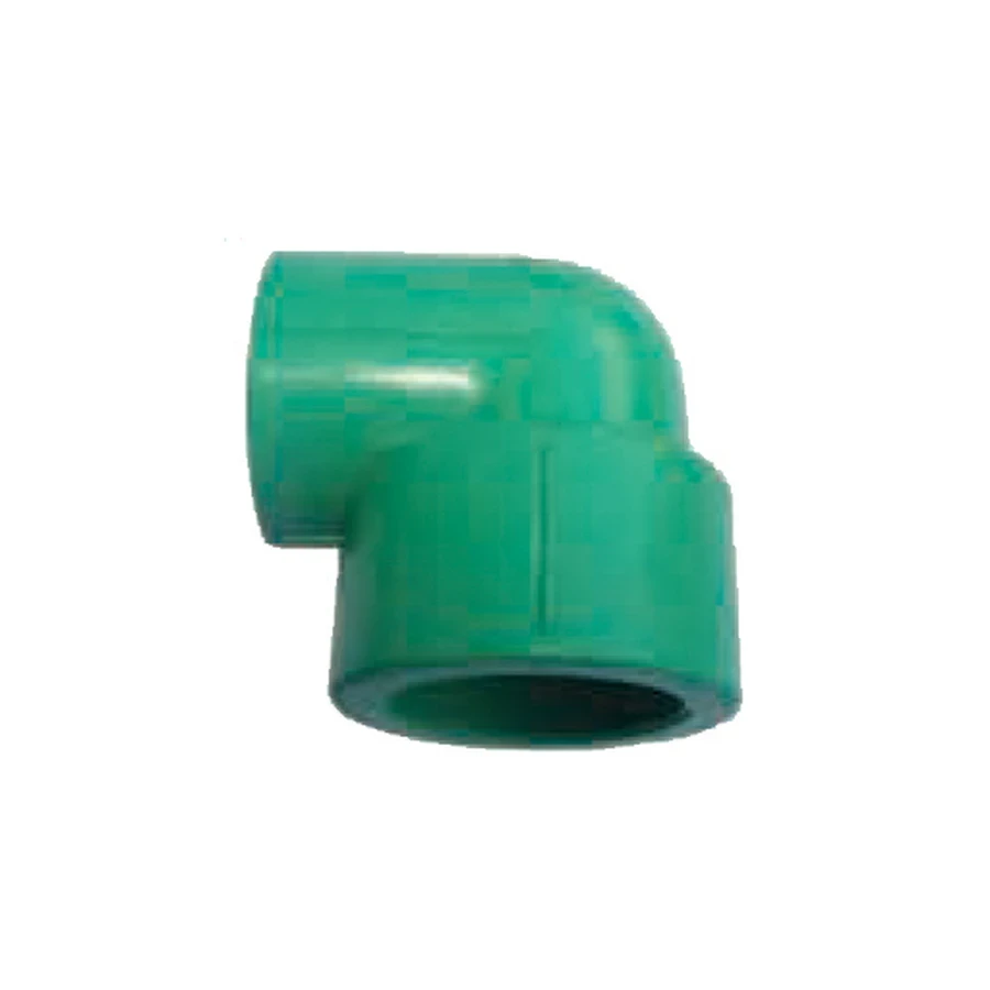ITPF PPR Reducing Elbows | 90° Directional Pipe Reducers | 25mm to 50mm Sizes | Seamless Fusion-Welded Transition Fittings for Space-Saving Plumbing Layouts