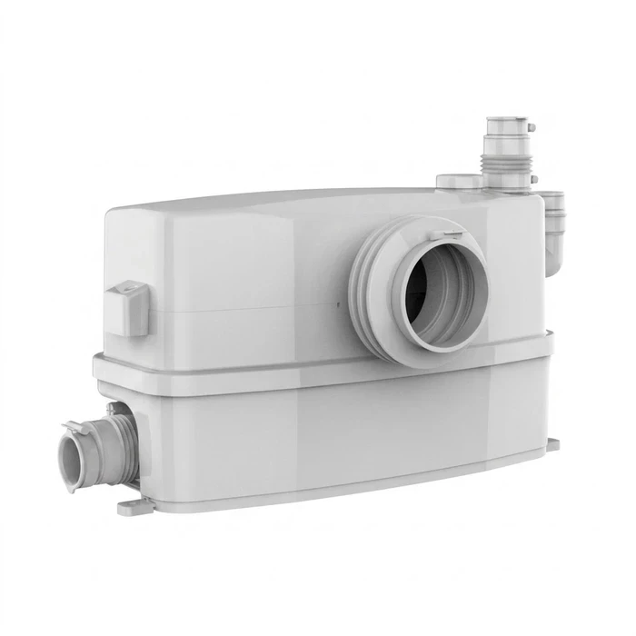 WC Domestic Automatic Sewage & Wastewater Lifting Station | Heavy-Duty Macerator Pump for Basement Toilets, Showers, Sinks & Washing Machines | WC Series
