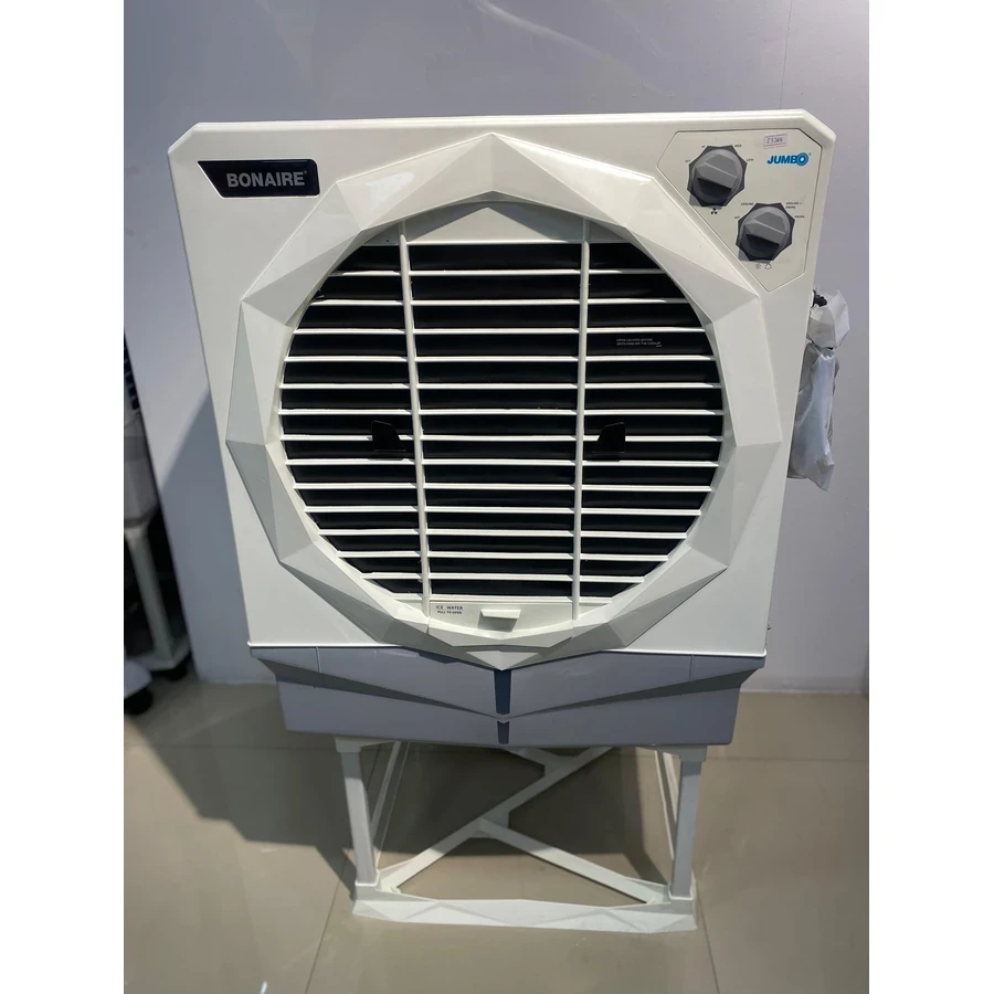 Bonaire JUMBO 65+ Desert Air Cooler | 65L Large Capacity Tank | High-Density Honeycomb Pads | 170W Low Power Consumption | Fully Closable Louvers & +Air Fan for Rooms up to 35m2